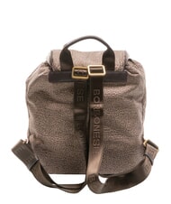 BORBONESE FLEXOS ZIP Sac &agrave; dos naturel op/brun fonc&eacute; - Sacs pour Femme - 2