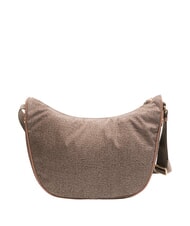 BORBONESE DOWNTOWN Large Sac à bandoulière op/poudre naturelle - Sacs pour Femme - 4