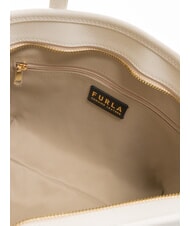 FURLA CLASSIC Sac à main, cabas en cuir Guimauve - Sacs pour Femme - 5