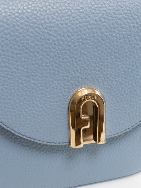 GARDENIA Mini sac bandoulière en cuir céleste - Sacs pour Femme