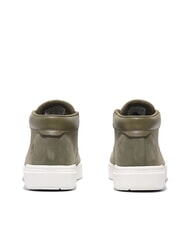 TIMBERLAND SENECA BAY Baskets en cuir nubuck vert foncé - Chaussures Homme - 4