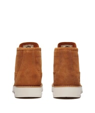 TIMBERLAND BRITTON MILLS bottes en cuir daim rouille - Chaussures Homme - 4