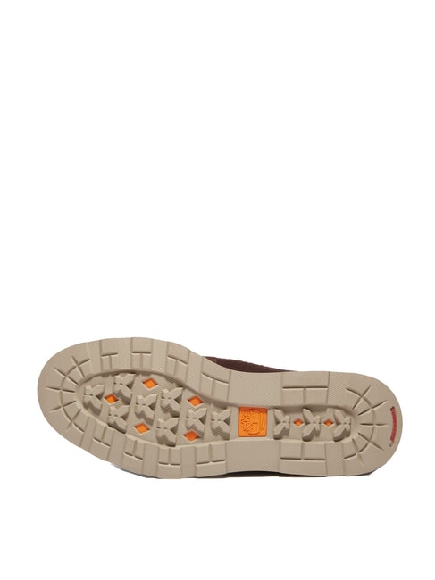 BRITTON MILLS bottes en cuir daim marron foncé - Chaussures Homme