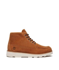 TIMBERLAND BRITTON MILLS bottes en cuir daim rouille - Chaussures Homme - 2
