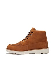 TIMBERLAND BRITTON MILLS bottes en cuir daim rouille - Chaussures Homme - 3