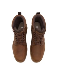 TIMBERLAND BRITTON ROAD Bottines en cuir imperméables rouille pleine fleur - Chaussures Homme - 4