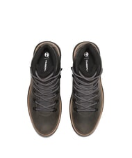 TIMBERLAND HUDSON ROAD Chaussures en cuir gris foncé pleine fleur - Chaussures Homme - 4