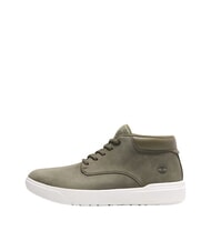 TIMBERLAND SENECA BAY Baskets en cuir nubuck vert foncé - Chaussures Homme - 2