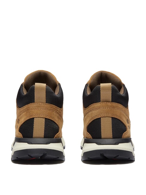 VOYAGER PARK Baskets daim olive - Chaussures Homme