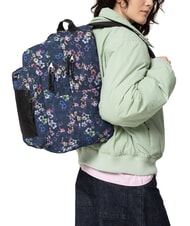 EASTPAK PINNACLE STUDY BUDDY Sac à dos avec support pour ordinateur portable 15,6" bleu marine délavé flora - Sacs à dos pour l'École & les Loisirs - 6