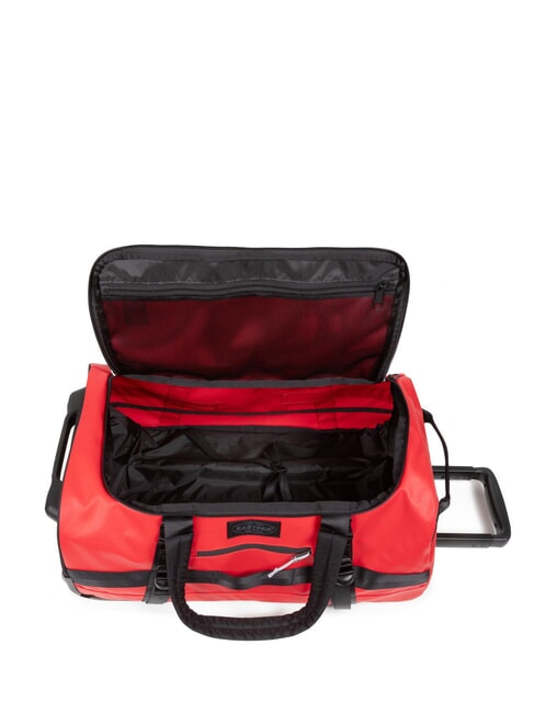 DUFFEL PACK WHEEL S Petit sac de sport à roulettes hydrofuge bâche rouge - Valises cabine