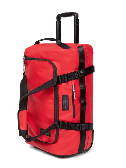 DUFFEL PACK WHEEL S Petit sac de sport à roulettes hydrofuge bâche rouge - Valises cabine