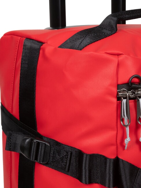 DUFFEL PACK WHEEL S Petit sac de sport à roulettes hydrofuge bâche rouge - Valises cabine