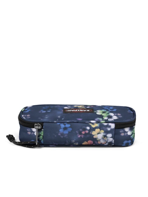 OVAL SINGLE Trousse bleu marine délavé flora - Étuis et Accessoires