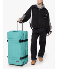 EASTPAK TRANSIT'R L Chariot grande taille ruisseau bleu - Valises Semi-rigides - 6