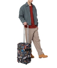 EASTPAK TRANSIT'R S x BASQUIAT Chariot à bagages à main Basquiat Rois d'Égypte 2 - Valises cabine - 8