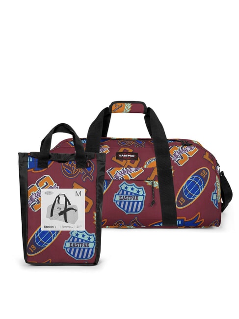 STATION + Sac avec bandoulière clash bordeaux - Sacs de voyage