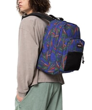 EASTPAK PINNACLE Sac à dos palmier bleu marine - Sacs à dos pour l'École & les Loisirs - 5