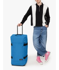 EASTPAK TRANVERZ L Grand chariot bulle bleue - Valises Semi-rigides - 6