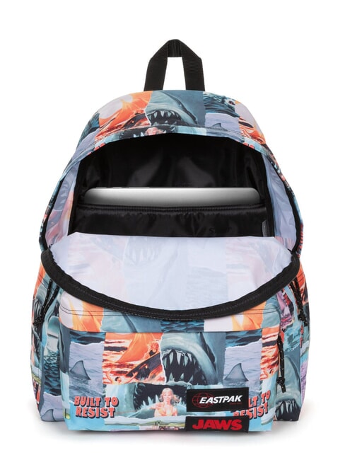 PADDED DAY PAK'R x JAWS Sac à dos pour ordinateur portable 14 pouces empreinte de mâchoires - Sacs à dos pour l'École & les Loisirs