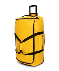EASTPAK TARP DUFFL'R WHEEL Chariot / Grand sac jaune de bâche - Sacs de voyage - 3