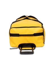 EASTPAK TARP DUFFL'R WHEEL Chariot / Grand sac jaune de bâche - Sacs de voyage - 5