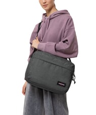 EASTPAK CROSSER Sac messager pour ordinateur portable 13 pouces BlackDenim - Porte Documents Travail - 6