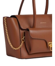 COCCINELLE DOUBLE BEAT Sac &agrave; bandouli&egrave;re Cognac - Sacs pour Femme - 3