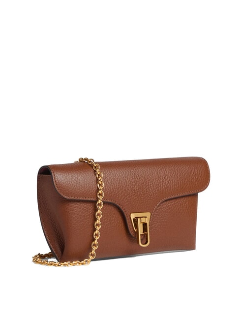 DOUBLE BEAT Sac &agrave; bandouli&egrave;re Cognac - Sacs pour Femme
