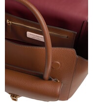 COCCINELLE DOUBLE BEAT Sac &agrave; bandouli&egrave;re Cognac - Sacs pour Femme - 5