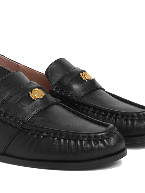 C-PENNY LOAFER Mocassins en cuir lisse Noir - Chaussures Femme