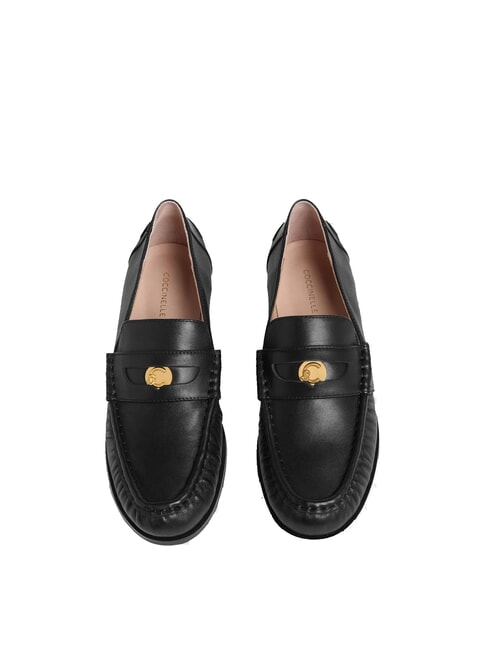 C-PENNY LOAFER Mocassins en cuir lisse Noir - Chaussures Femme