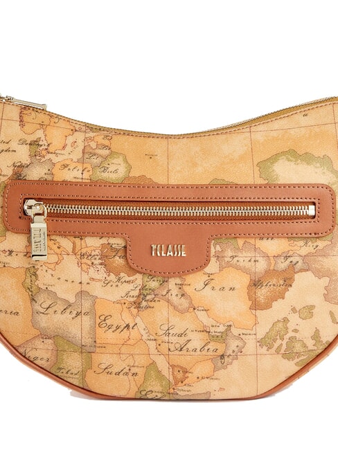 GEO CLASSIC Sac bandoulière demi-lune NATUREL - Sacs pour Femme