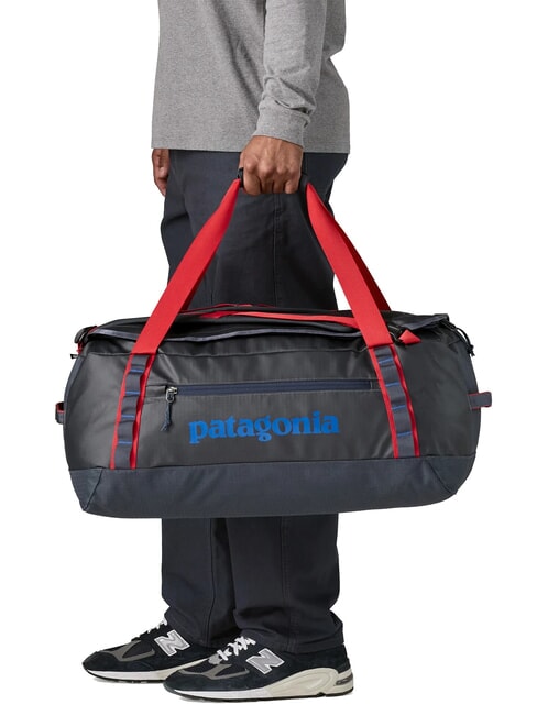 BLACK HOLE Sac &agrave; dos de voyage 55L bleu fumant avec amanite rouge - Sacs de voyage