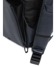 PIQUADRO RUSSEL Sac à dos en cuir pour ordinateur portable 15,6" bleu - Sacs à dos pour ordinateur portable - 3