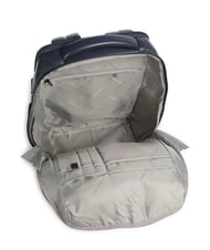 PIQUADRO RUSSEL Sac à dos en cuir pour ordinateur portable 15,6" bleu - Sacs à dos pour ordinateur portable - 4