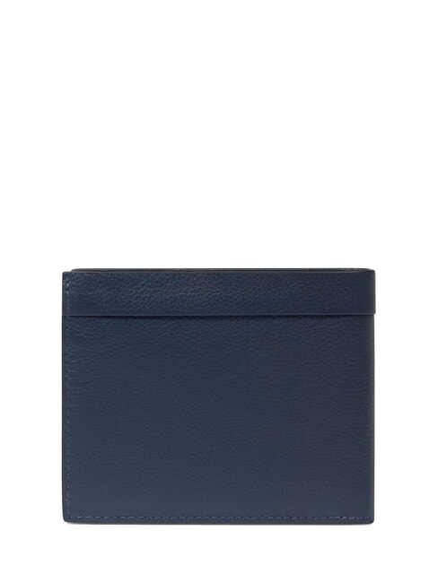 RUSSEL Portefeuille en cuir bleu - Portefeuilles Homme