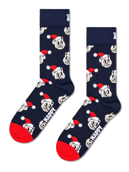 HOLIDAY CAT&DOG Coffret cadeau de 2 paires de chaussettes bleu - Chaussettes pour hommes