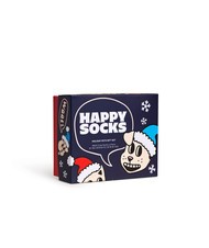 HAPPY SOCKS HOLIDAY CAT&DOG Coffret cadeau de 2 paires de chaussettes bleu - Chaussettes pour hommes - 5
