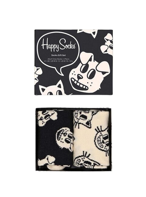 PETS SOCKS Coffret cadeau de 2 paires de chaussettes 9100 - Chaussettes Femme