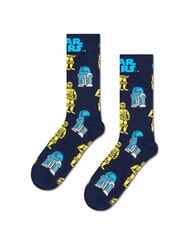 HAPPY SOCKS STAR WARS Coffret cadeau de 3 paires de chaussettes noir - Chaussettes pour hommes - 4