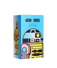 HAPPY SOCKS STAR WARS Coffret cadeau de 3 paires de chaussettes noir - Chaussettes pour hommes - 5