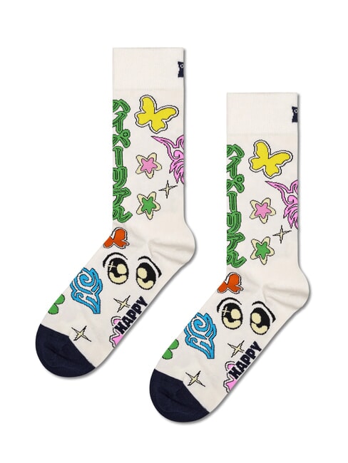 SPINNING WHEEL Coffret cadeau de 2 paires de chaussettes blanc - Chaussettes Femme