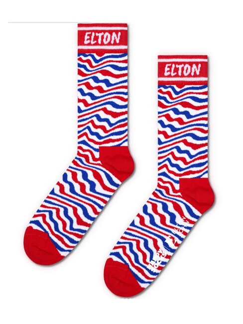 ELTON JOHN Coffret cadeau de 6 paires de chaussettes jaune - Chaussettes pour hommes