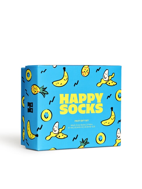 FRUITS SOCKS Coffret cadeau de 2 paires de chaussettes turquoise - Chaussettes Femme