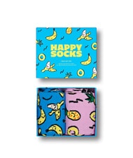 HAPPY SOCKS FRUITS SOCKS Coffret cadeau de 2 paires de chaussettes turquoise - Chaussettes Femme - 5