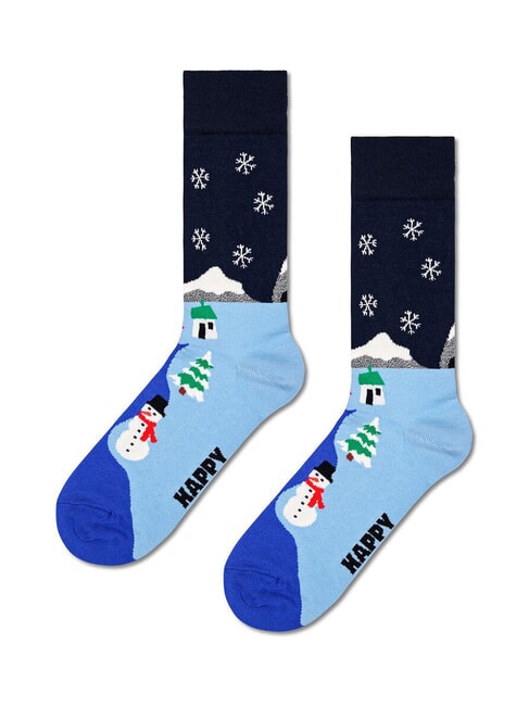 SNOWM Coffret cadeau de 3 paires de chaussettes multicolore - Chaussettes pour hommes