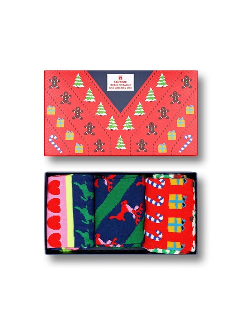 X-MAS SWEATER Coffret cadeau de 3 paires de chaussettes 4300 - Chaussettes pour hommes