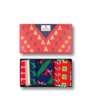 HAPPY SOCKS X-MAS SWEATER Coffret cadeau de 3 paires de chaussettes 4300 - Chaussettes pour hommes - 6