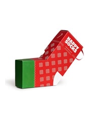 HAPPY SOCKS X-MAS Coffret cadeau de 3 paires de chaussettes multicolore - Chaussettes pour hommes - 6